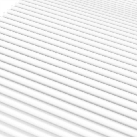 MATERAC PIANKOWY BIAŁY 140X200CM TWARDOŚĆ H2/H3