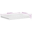MATERAC PIANKOWY BIAŁY 140X200CM TWARDOŚĆ H2/H3