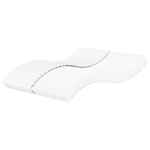MATERAC PIANKOWY BIAŁY 180X200CM TWARDOŚĆ H2/H3