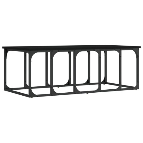 STOLIK KAWOWY CZARNY 100X50X35,5CM