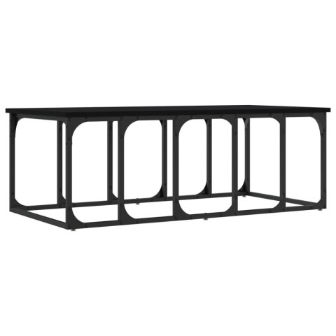 STOLIK KAWOWY CZARNY 100X50X35,5CM
