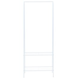 WIESZAK NA UBRANIA 59X35X150CM BIAŁY