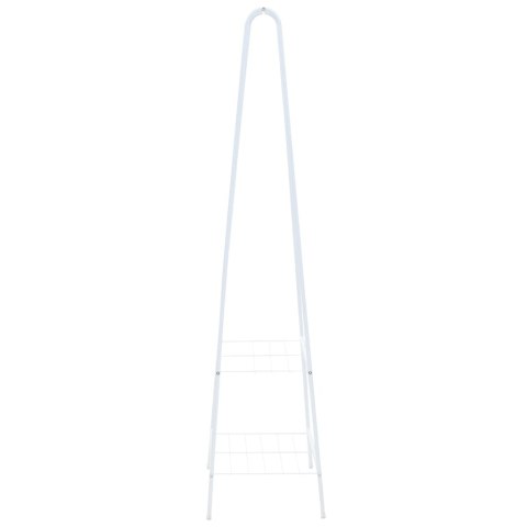 WIESZAK NA UBRANIA 59X35X150CM BIAŁY