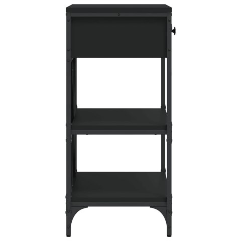 STOLIK KONSOLOWY CZARNY 75X34,5X75CM