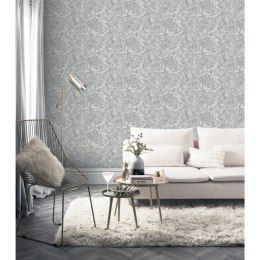 DUTCH WALLCOVERINGS TAPETA LIQUID MARBLE SZARA