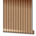 NOORDWAND TAPETA BOTANICA WOODEN SLATS BRĄZOWA