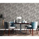 DUTCH WALLCOVERINGS TAPETA ONYX CIEMNOSZARA