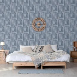 DUTCH WALLCOVERINGS TAPETA WOOD SZARA