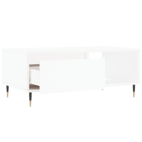 STOLIK KAWOWY BIAŁY 90X50X36,5CM