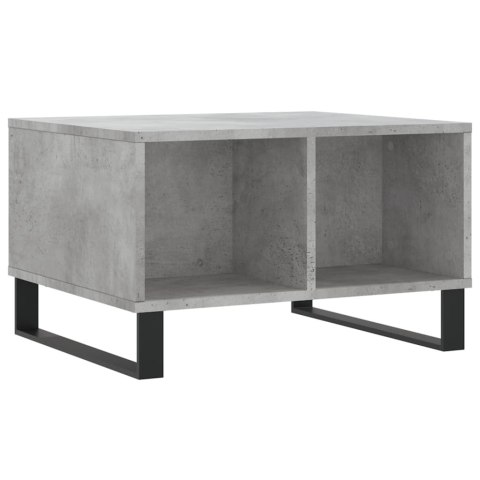 STOLIK KAWOWY SZAROŚĆ BETONU 60X50X36,5CM