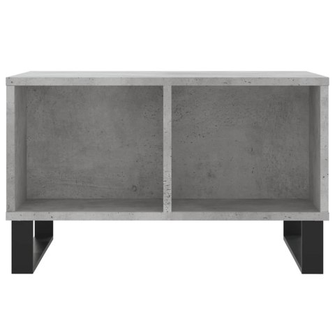 STOLIK KAWOWY SZAROŚĆ BETONU 60X50X36,5CM