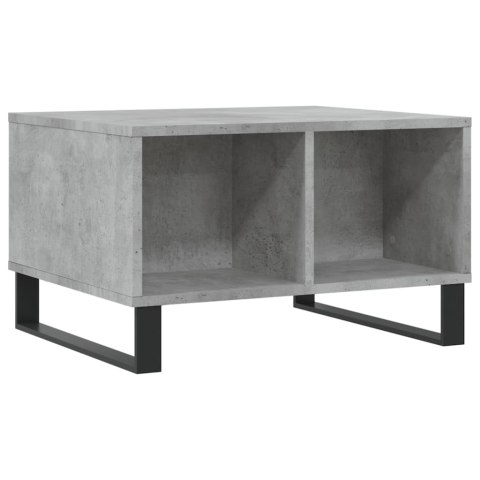 STOLIK KAWOWY SZAROŚĆ BETONU 60X50X36,5CM