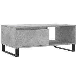 STOLIK KAWOWY SZAROŚĆ BETONU 90X50X36,5CM