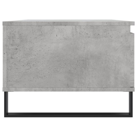 STOLIK KAWOWY SZAROŚĆ BETONU 90X50X36,5CM