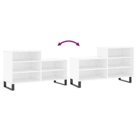 PÓŁKA NA BUTY BIAŁY 102X36X60CM