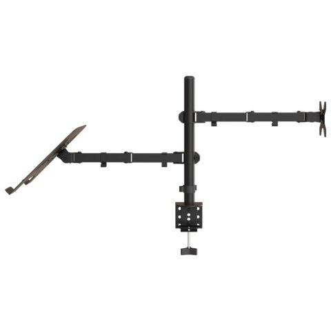 STOJAK NA MONITOR CZARNY STALOWY 75/100MM