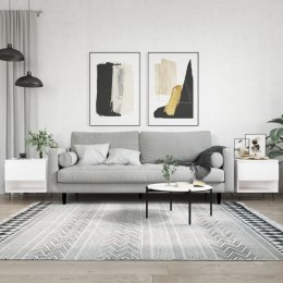 STOLIKI KAWOWE 2 SZT BIAŁE 50X46X50CM