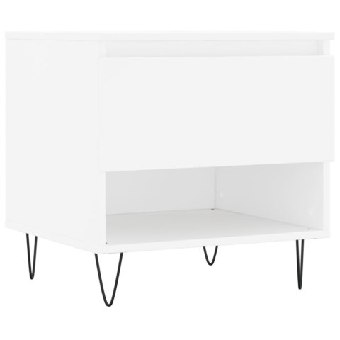 STOLIKI KAWOWE 2 SZT BIAŁE 50X46X50CM