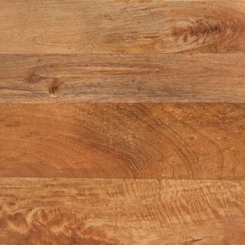 SZAFKA NOCNA BRĄZOWO-CZARNA DREWNO MANGO