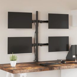 STOJAK NA MONITORY CZARNY STALOWY 75/100MM