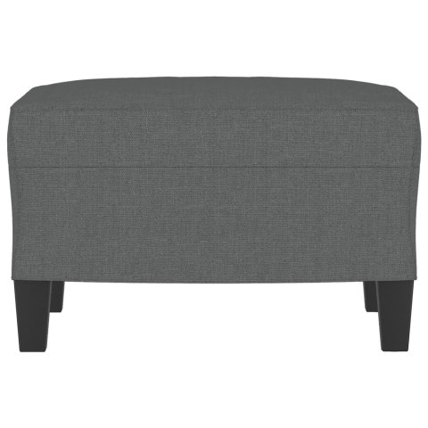 PODNÓŻEK CIEMNOSZARY 60X50X41CM TAPICEROWANY TKANINĄ