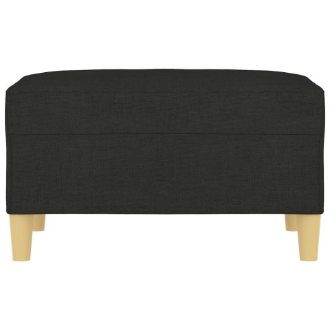 PODNÓŻEK CZARNY 70X55X41CM TAPICEROWANY TKANINĄ