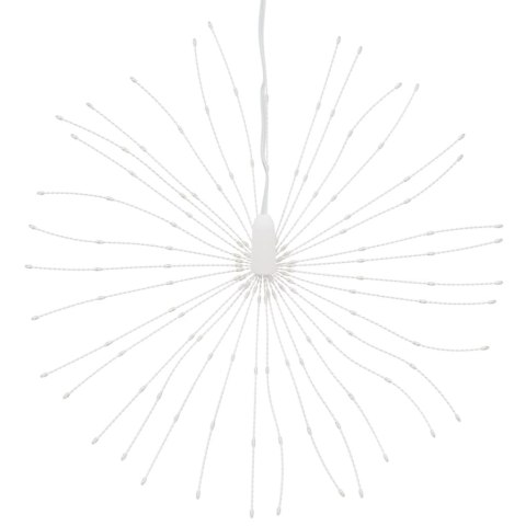 OZDOBY ŚWIĄTECZNE 140 LAMPEK LED 8 SZT CIEPŁA BIEL 17CM