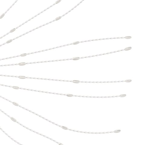 OZDOBY ŚWIĄTECZNE 140 LAMPEK LED 8 SZT CIEPŁA BIEL 17CM