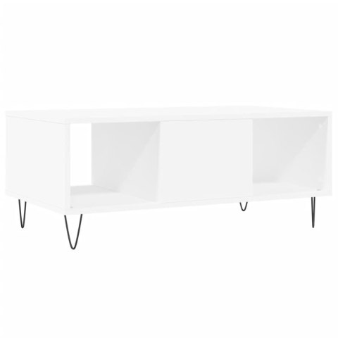 STOLIK KAWOWY BIAŁY 90X50X36,5CM