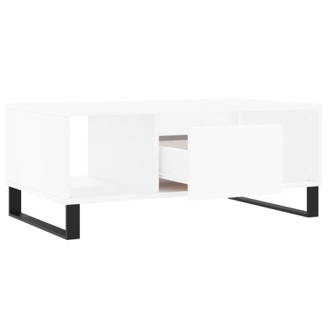 STOLIK KAWOWY BIAŁY 90X50X36,5CM
