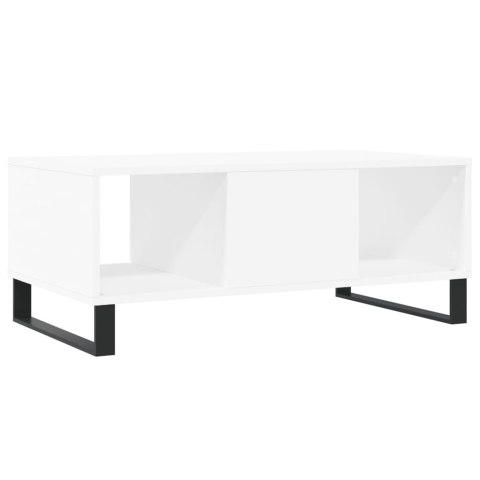 STOLIK KAWOWY BIAŁY 90X50X36,5CM