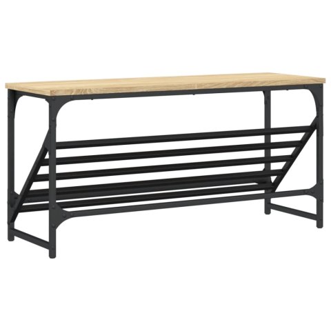 STOJAK NA BUTY DĄB SONOMA 90X30X45CM