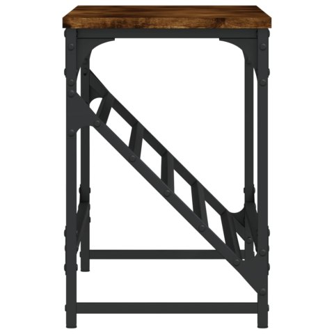 STOJAK NA BUTY PRZYDYMIONY DĄB 90X30X45CM