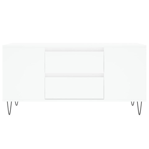 STOLIK KAWOWY BIAŁY 102X44,5X50CM