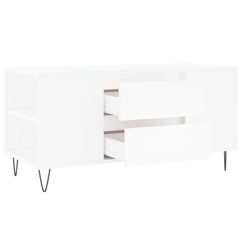 STOLIK KAWOWY BIAŁY 102X44,5X50CM