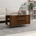 STOLIK KAWOWY BRĄZOWY DĄB 102X445X50CM