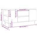 STOLIK KAWOWY CZARNY 102X44,5X50CM
