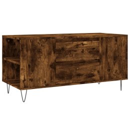 STOLIK KAWOWY PRZYDYMIONY DĄB 102X445X50CM