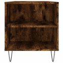 STOLIK KAWOWY PRZYDYMIONY DĄB 102X445X50CM