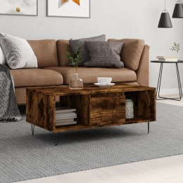STOLIK KAWOWY PRZYDYMIONY DĄB 90X50X36,5CM