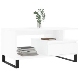 STOLIK KAWOWY BIAŁY 90X49X45CM