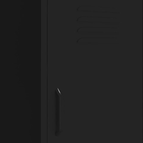 SZAFKA CZARNA 425X35X1015CM STALOWA