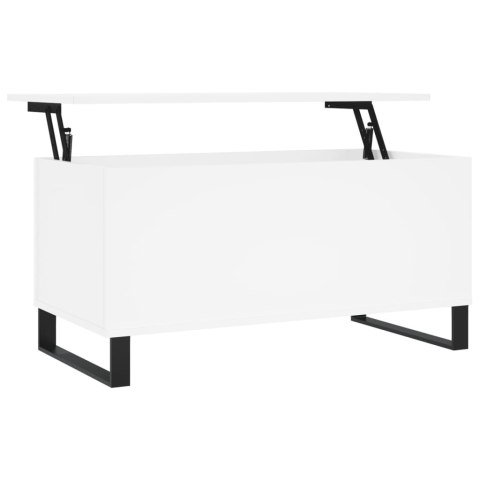 STOLIK KAWOWY BIAŁY 90X445X45CM