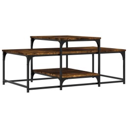 STOLIK KAWOWY PRZYDYMIONY DĄB 102X60X45CM