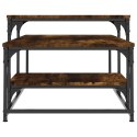 STOLIK KAWOWY PRZYDYMIONY DĄB 102X60X45CM