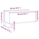STOLIK KAWOWY CZARNY 90X445X45CM