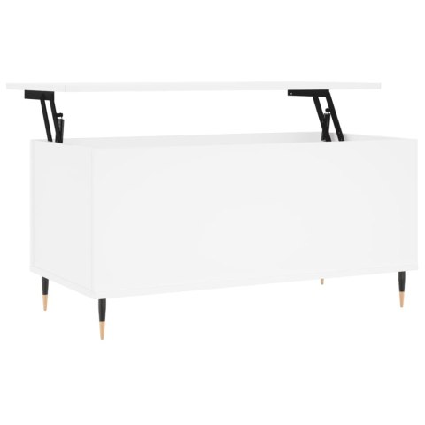 STOLIK KAWOWY BIAŁY 90X445X45CM