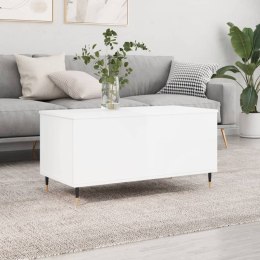 STOLIK KAWOWY BIAŁY POŁYSK 90X445X45CM