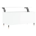 STOLIK KAWOWY BIAŁY POŁYSK 90X445X45CM