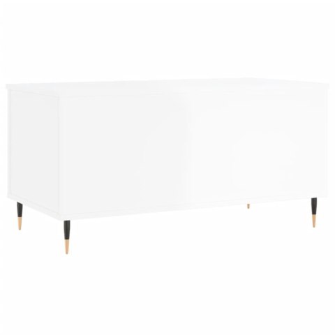 STOLIK KAWOWY BIAŁY POŁYSK 90X445X45CM